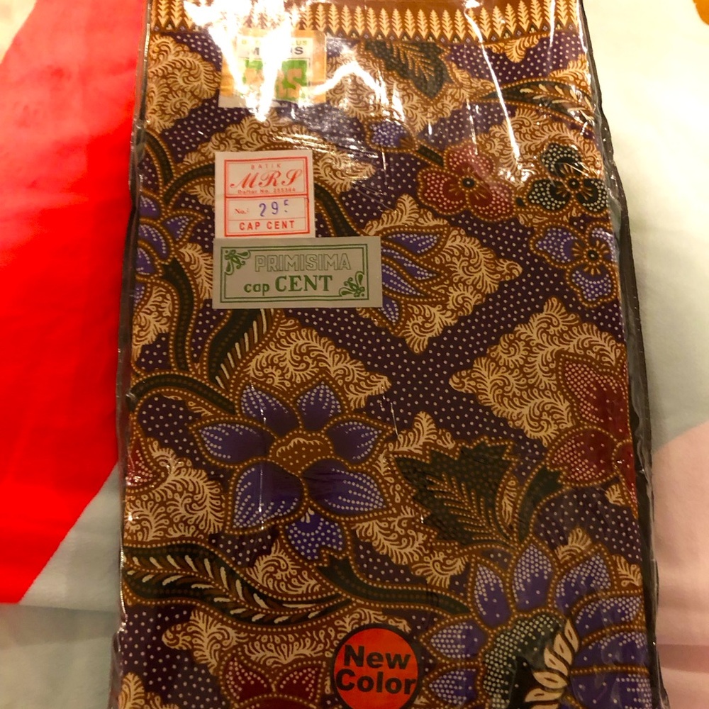 Malaysia Batik Sarong Cloth